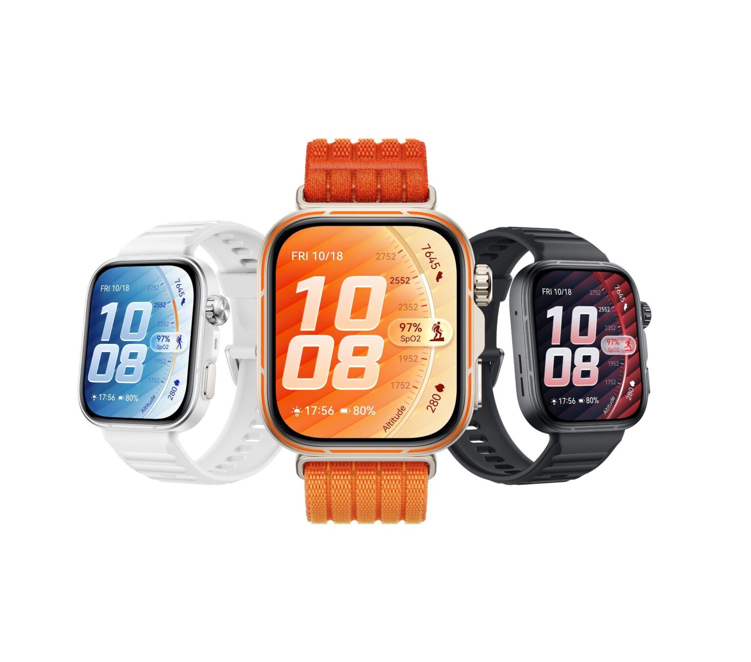 HUAWEI WATCH FIT 5 Pro smartwatch met FullView Display en saffierglas, ontworpen voor actieve levensstijlen met 10 dagen batt